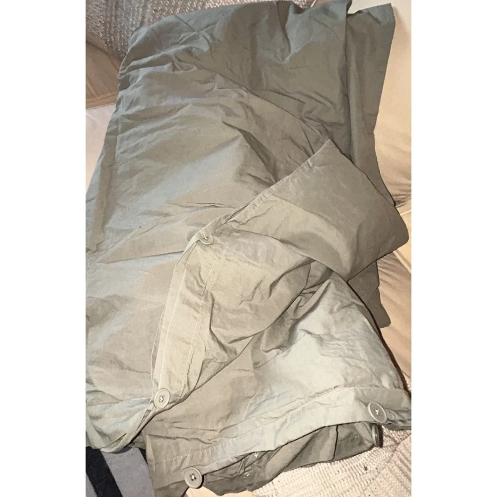 QUINCE King/CalKing Duket Gover OLIVE GREEN 108x92